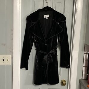 Joseph Ribkoff Black Trench Coat